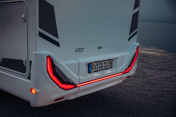 Voll-LED Heckleuchtenträger Carado Van