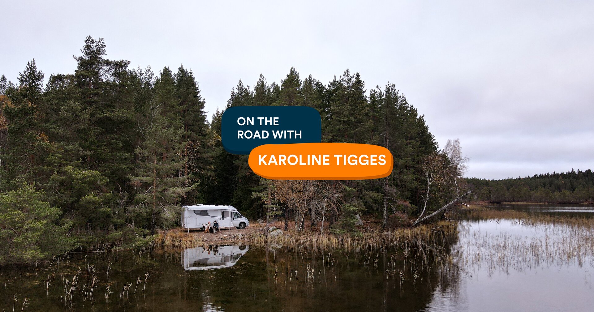 Karo Tigges ist mit dem Carado T447 Reisemobil unterwegs zum Nordkap