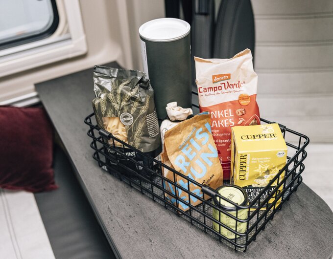 Nachrüstkorb für Küchenauszug Camper Van
