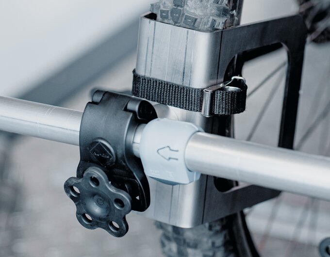 Support de roue LARGE pour le Bike Carrier – pneus VTT format Plus