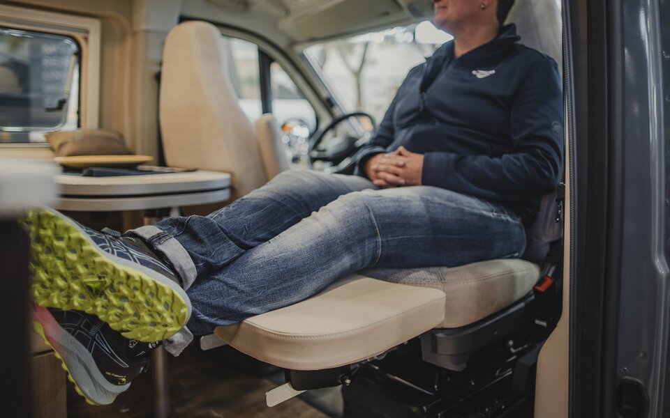 Beinauflage Fiat Captain chair beige