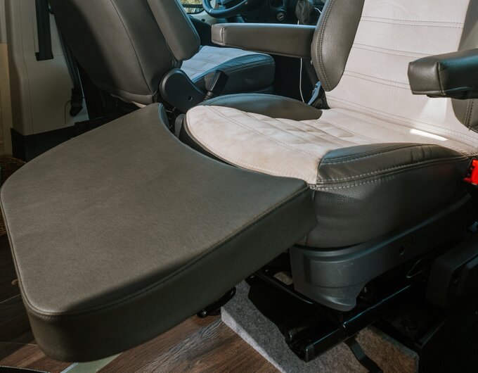 Repose-jambes Fiat Captain Chair anthrazit