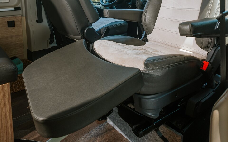 Repose-jambes Fiat Captain Chair anthrazit