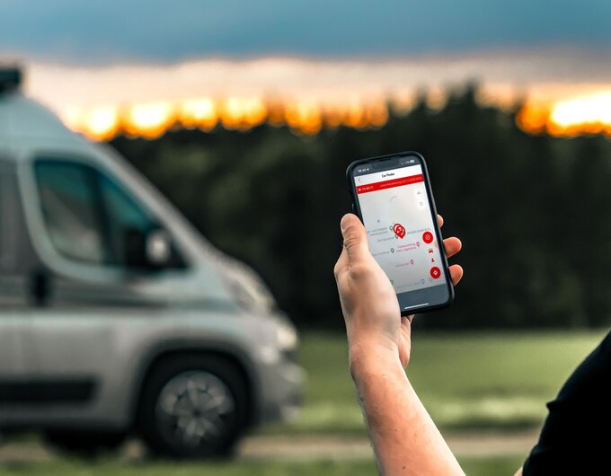 Détection de vol - Protect & Connect powered by Vodafone Automotive