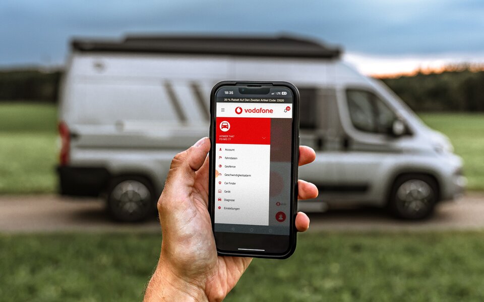 Détection de vol - Protect & Connect powered by Vodafone Automotive