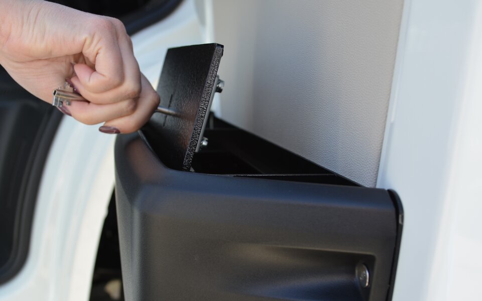Coffre-fort porte du passager pour Fiat Ducato