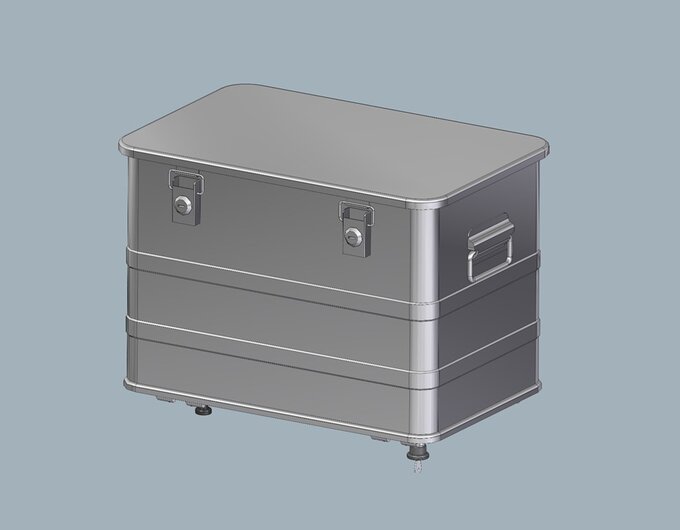 Snap Box Silver