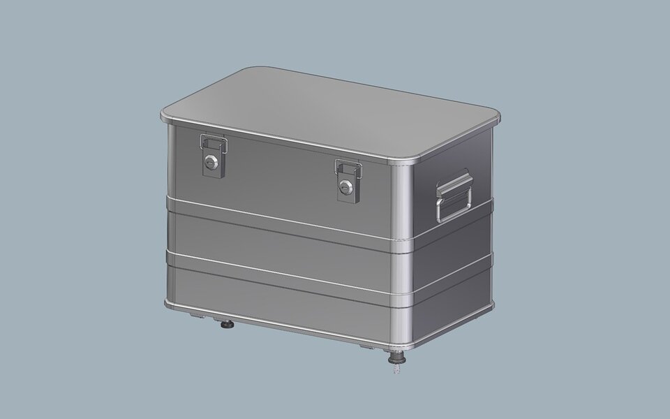 Snap Box Silver