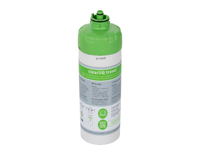 Cartouche de rechange UNITAIRE pour filtre à eau clearliQ travel - Grünbeck