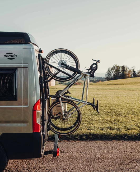 HYMER Womo  Movera Fahrradstnder Einbausatz  Hymer Carado Eriba  Wohnmobil, Wei, Komplettset