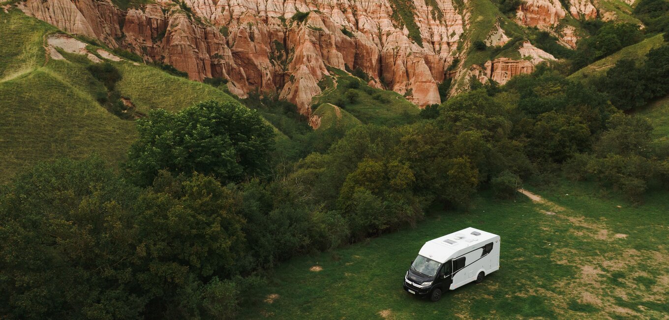 Camping mit Carado Wohnmobil in Rumänien