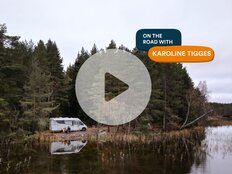 Mit dem Wohnmobil T447 reist Karo Tigges von Deutschland zum Nordkap